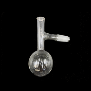 蒸餾燒瓶  側管附磨砂